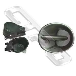 Toyota Landcruiser Fj70 2007: 8134094-03  - FOG LAMP COVER - L/H - 2PCS - TO SUIT TOYOTA LANDCRUISER FJ70 2007-