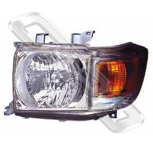 Toyota Landcruiser Fj70 2007: 8134094-1G  - HEADLAMP - L/H - MANUAL - TO SUIT TOYOTA LANDCRUISER FJ70 2007-