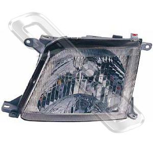 Toyota Prado J95 1996: 8136094-3G  - HEADLAMP - L/H - CLEAR TYPE - TO SUIT TOYOTA PRADO J95 F/L 2000-