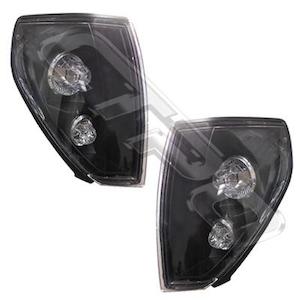 Toyota Prado J95 1996: 8136097-90PG - CORNER LAMP SET - L&R - BLACK - TO SUIT TOYOTA PRADO J95 1996-