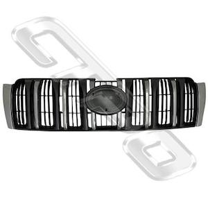 8136299-02  - GRILLE - CHROME/BLACK/DARK GREY - W/O SENSOR HOLE - TO SUIT TOYOTA&hellip;