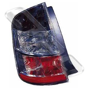 Toyota Prius 2003 09: 8117198-1G  - REAR LAMP - L/H - BLACK TOP (4 BULB) - TO SUIT TOYOTA PRIUS - NHW20 - 2003-