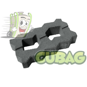 Pavers Paving Slabs: Bowers Grasslok Grass Paver Ironsands 400mm x 200mm x 80mm