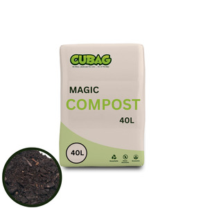 Certified Organic Compost Bags - 25 x 40L Bags - 1m3