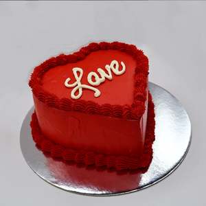 Customized Cakes 1: One Love Heart Cake 唯一的爱心形蛋糕
