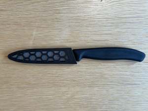 Kitchen Knife Guard: Knife Guard for Victorinox Swiss Classic (Serrated/Wavy edge) Paring Knife 10cm