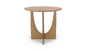 Products: Ethnicraft Geometric Oak Side Table Natural