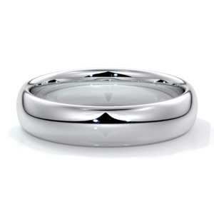 Wedding.atom: Men's band half round 5mm
