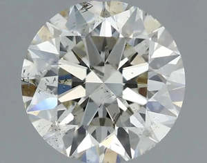 0.90ct Round Natural Diamond (Colour J, Clarity SI2, Cut EX, IGI Certified)