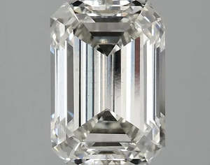 Nivoda Diamonds: 2.09ct Emerald Lab Grown Diamond (Colour H, Clarity SI1, IGI Certified)