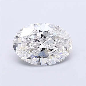 Nivoda Diamonds: 1.50ct Oval Lab Grown Diamond (Colour E, Clarity SI1, IGI Certified)