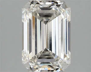 2.08ct Emerald Lab Grown Diamond (Colour G, Clarity VS2, IGI Certified)