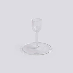 Tiny Candleholder - Straight - Clear