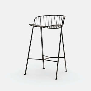 Nau: Terrace Stool Kitchen Black