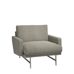 Lissoni Lounge Chair - 75cm Powdercoated