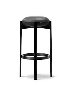 Stools: Pioneer Stool - Black Beech Lacquered