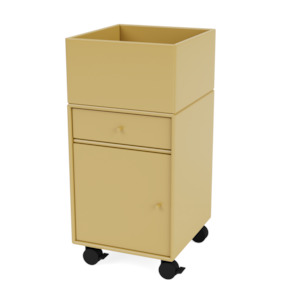 Side: RUNNER office unit on castors