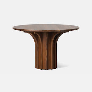 Meeting: Rib Table Walnut