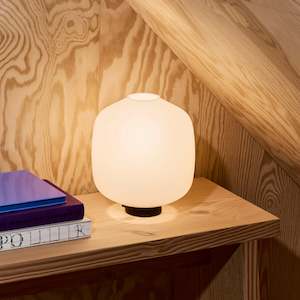 Table Lighting: Buoy Glass Small Table Lamp