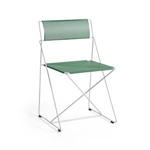 Dining: X-Line Outdoor Chair Hot Galvanised