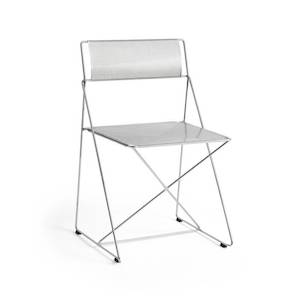 Dining: X-Line Indoor Chair Chromed Steel