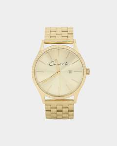 La Crooks Look: Carré Remy Watch Gold