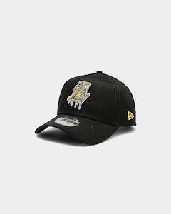 Criminal Damage Halloween Look: New Era Los Angeles Lakers 'Drip Logo' 9FORTY A-Frame Snapback Black