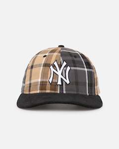 Headwear 950 High Crown: New Era New York Yankees 'Multi Panel Plaid' 9FIFTY High Crown Strapback Plaid