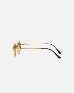 Belvoir & Co Maxwell Sunglasses Gold/Black