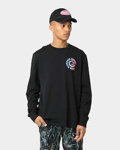 Pyra: Pyra Spin Out Long Sleeve T-Shirt Black/Multi-Coloured