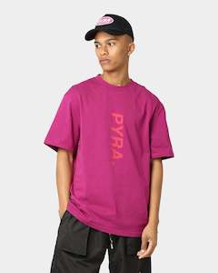 Pyra Antic Logo T-Shirt Magenta
