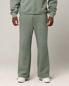 Mens Saint Morta Bottoms Trackpant: Saint Morta Unity Trackpant Moss Green