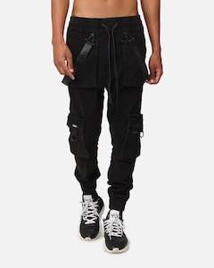 Mens The Anti Order Bottoms Jogger: The Anti Order Armed Forces Elite Joggers Vintage Black