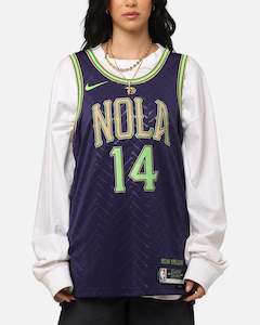 Nba Jersey: Nike Brandon Ingram New Orleans Pelicans #14 City Edition 2024/25 Nike Dri-Fit NBA Swingman Jersey White