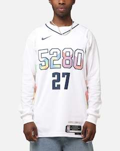 Nba Jersey: Nike Jamal Murray Denver Nuggets #27 City Edition 2024/25 Nike Dri-Fit NBA Swingman Jersey White