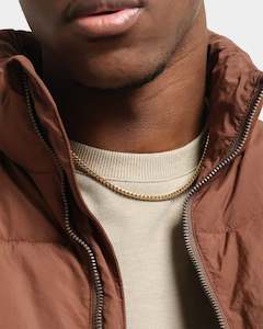 House Of Auric Franco 2.8mm 18" Chain 18k Gold Vermeil