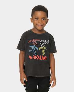 Older Kids Tops Ages 8 16: Shortie Kids' B-Boy T-Shirt Black