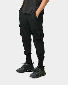 Pyra: Pyra Nero Rep Pants Black