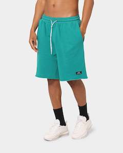 PYRA Raw Slouch Shorts Teal