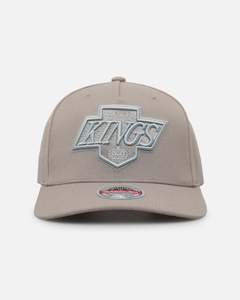 Mens Sale Headwear: Mitchell & Ness Los Angeles Kings 'Seasonal Core' MVP Snapback Khaki