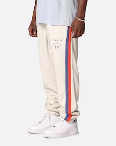 Mens Champion Bottoms Trackpant: Champion 50's P.E Warm Up Sweatpants Oxford Grey Heather