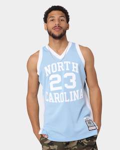 Nba Jersey: Mitchell & Ness Michael Jordan University of North Carolina Tar Heels '83-'84 Authentic Jersey Light Blue
