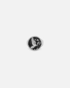 Mens Accessories Ring: Saint Morta Doves Ring White Gold