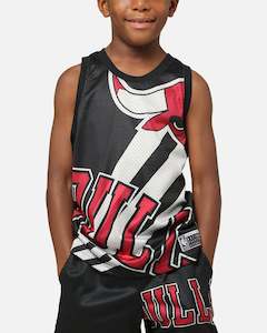 Gifts For Kids: NBA Kids' Chicago Bulls Hedley Mesh Tank Black