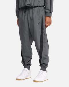 Mens The Anti Order Bottoms Jogger: The Anti Order Acolyte Track Jogger Grey/Black