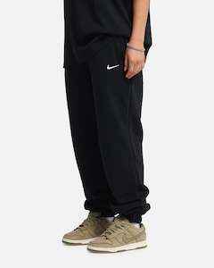 Nike Bottoms Trackpant: Nike Nocta Fleece CS Sweat Pants Black/White