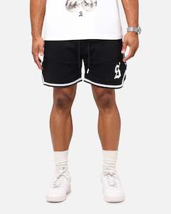 Saint Morta Icon X Fleece Shorts Black