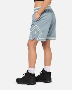 Jordan Bottoms Basketball Shorts: Jordan Dri-FIT Mesh Diamond Shorts Aviator Grey