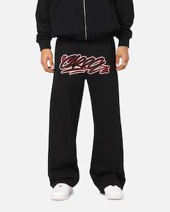 Mens Carre Bottoms Trackpant: Carre Terrace Trackpants Black