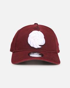 Mens Sale Headwear: New Era Manly-Warringah Sea Eagles 'NRL Washed OTC' 9FORTY A-Frame Snapback Dark Purple